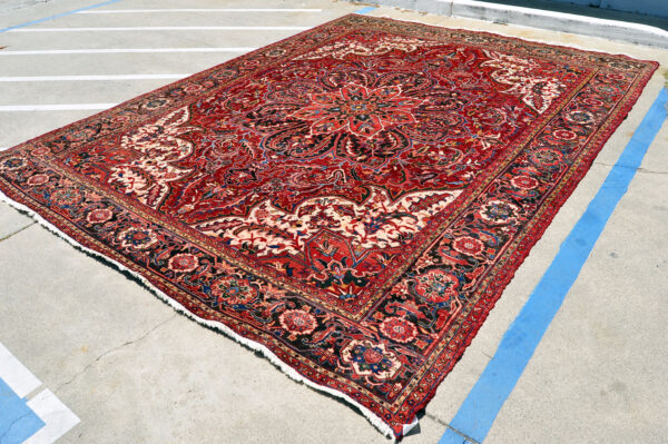 Large Persian Heriz Rug