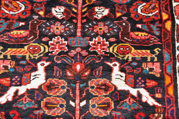 Bidjar Lion and Bird Rug Bi0010