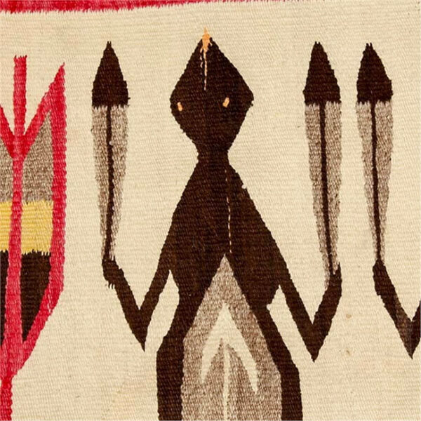 Navajo Gila Monster Yei Rug