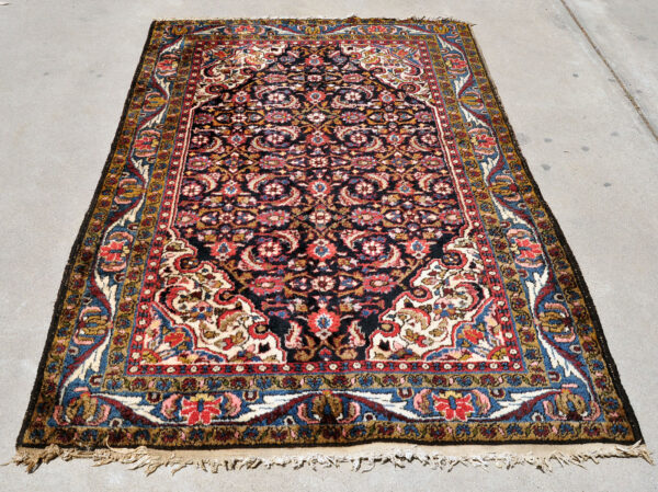 <a class="more-link" href="https://dingo.gallery/product/persian-antique-hamadan-lilihan-floral-rug-7-ft-by-4-ft-6-in/">Continue Reading →</a> Antique Persian Hamadan Rug