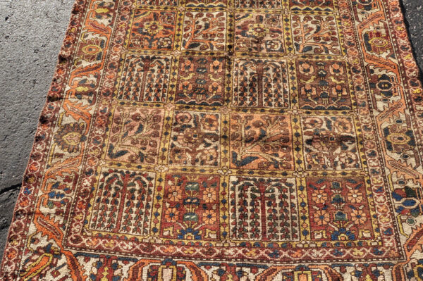 Old Persian Bird and Garden Rug