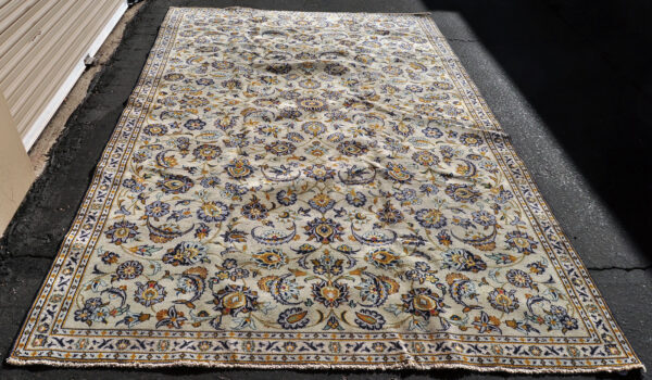 Kashan Carpet Mint Green Iran