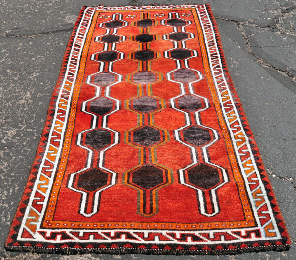 Qashqai Wool Geometric Rug