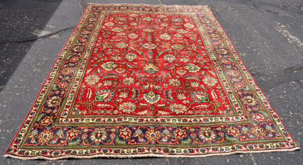 <a class="more-link" href="https://dingo.gallery/product/large-persian-tabriz-floral-rug-9-ft-10-in-by-6-ft-7-in/">Continue Reading →</a> Classic Floral Iran Tabriz Rug