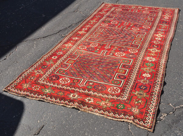 Qashqai Iran Shield Motif Carpet