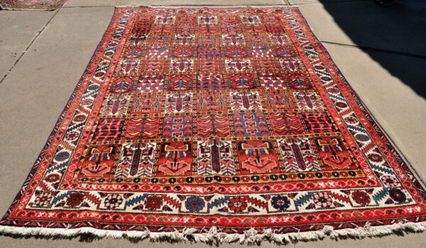 Bakhtiari Garden Panel Rug Persian