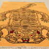 <a class="more-link" href="https://dingo.gallery/product/nepal-tiger-rug-on-mint-green-field-7-ft-2-in-by-5-ft/">Continue Reading →</a> Nepal Tibet Tiger Rug Orange
