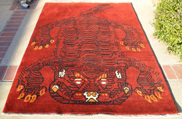Nepal Tibet Tiger Rug