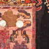 Qashqai red and black rug