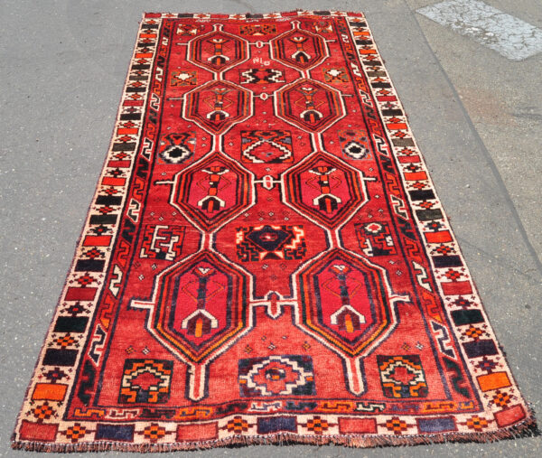 Shirazi-Persian Geometric-Tribal-Rug