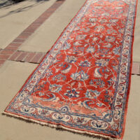 Persian Sarouk Mahal Floral Runner