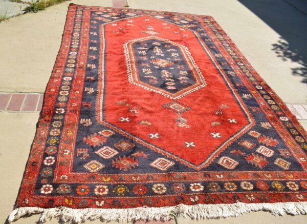 <a class="more-link" href="https://dingo.gallery/product/large-persian-kurdish-kelardasht-rug-10-ft-3-in-by-6-ft-6-in/">Continue Reading →</a> Kurdish Kelardasht Tribal Geometric Rug