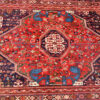 Qashqai Iran Blue Horse Head Shirazi Rug