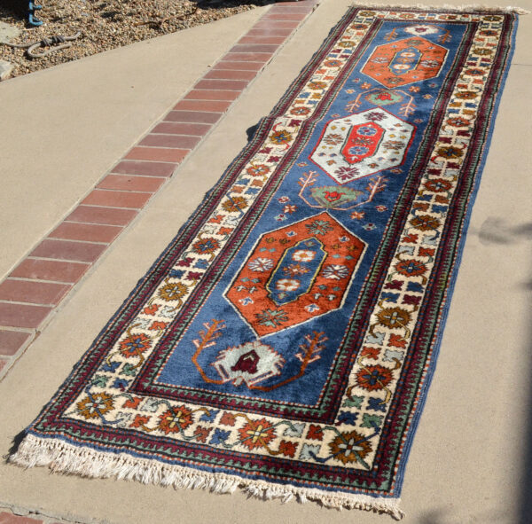 <a class="more-link" href="https://dingo.gallery/product/runner-caucasian-kazak-dagestan-rug-10-ft-5-in-by-2-ft-8-in/">Continue Reading →</a> Runner Caucasian Kazak Dagestan Rug