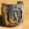 Zuni Quam bluejay cuff