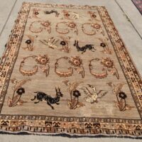 Qashqai Persian Rabbit -duck rug