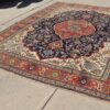 Persian Tabriz Area Rug Iran medallion elegant