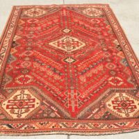 Qashqai tribal rug eye dazzler